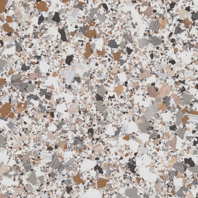 Claystone flake color blend