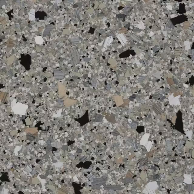 Shale flake color blend