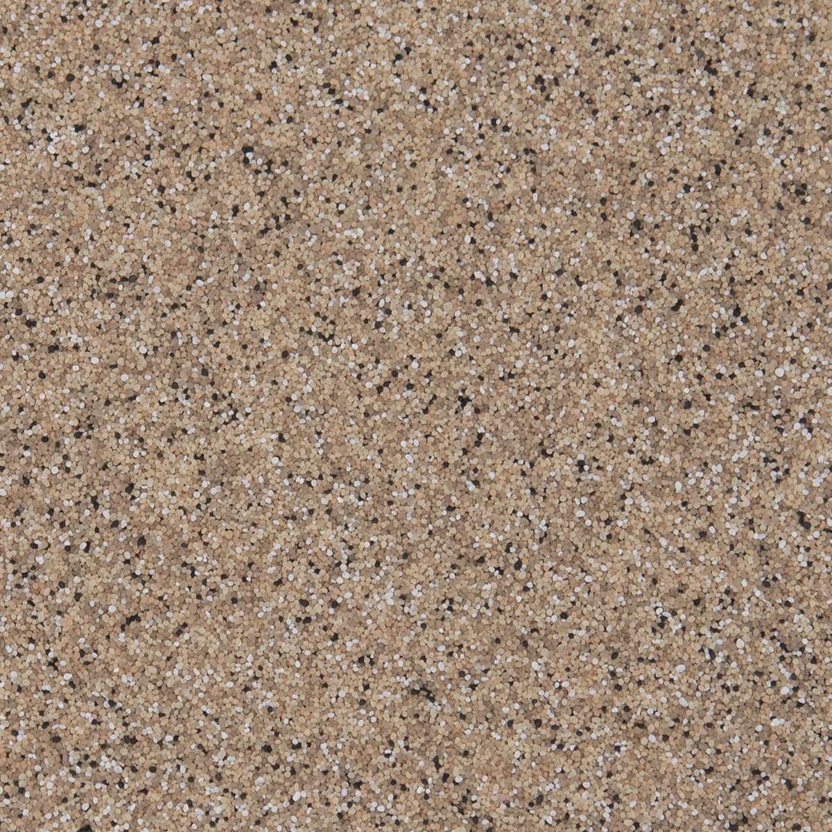Biscuit-colored quartz broadcast blend sample